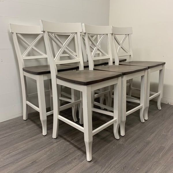 7 Piece Maple Counter Height Dining Set