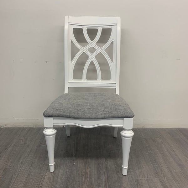 4 Little White Dining Chairs