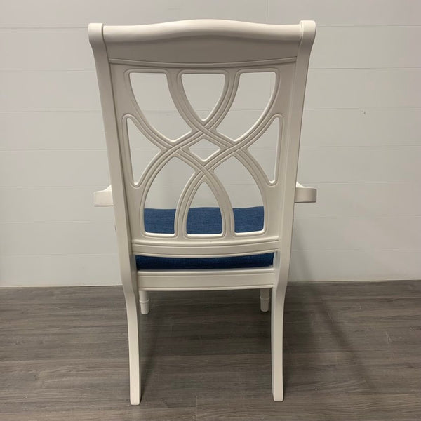 2 Little White Accent Chairs