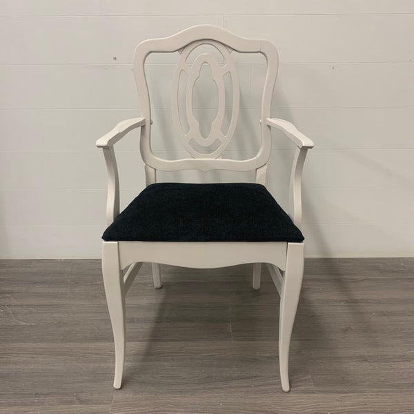 Bone White Arm Chair