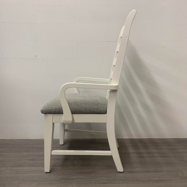 Little White Accent Chair