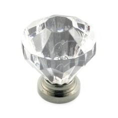 Eclectic Metal and Acrylic Knob