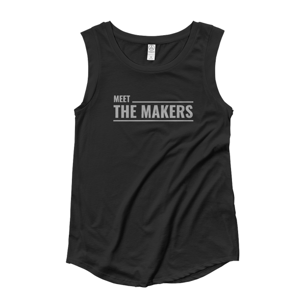 Meet the Makers Ladies’ Cap Sleeve T-Shirt